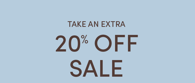 Take An Extra 20% Off Sale