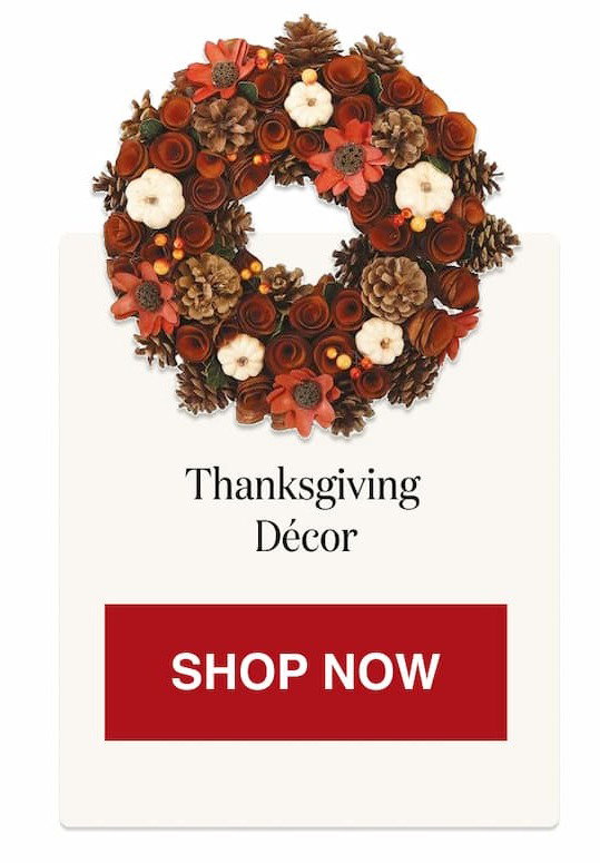 Thanksgiving Décor [Click here to Shop Now]