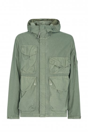 Flatt Nylon Jacket Green