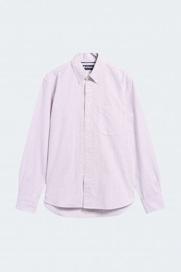 Authentic Striped Oxford Shirt White