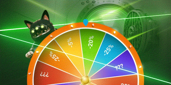 One spin is all it takes.