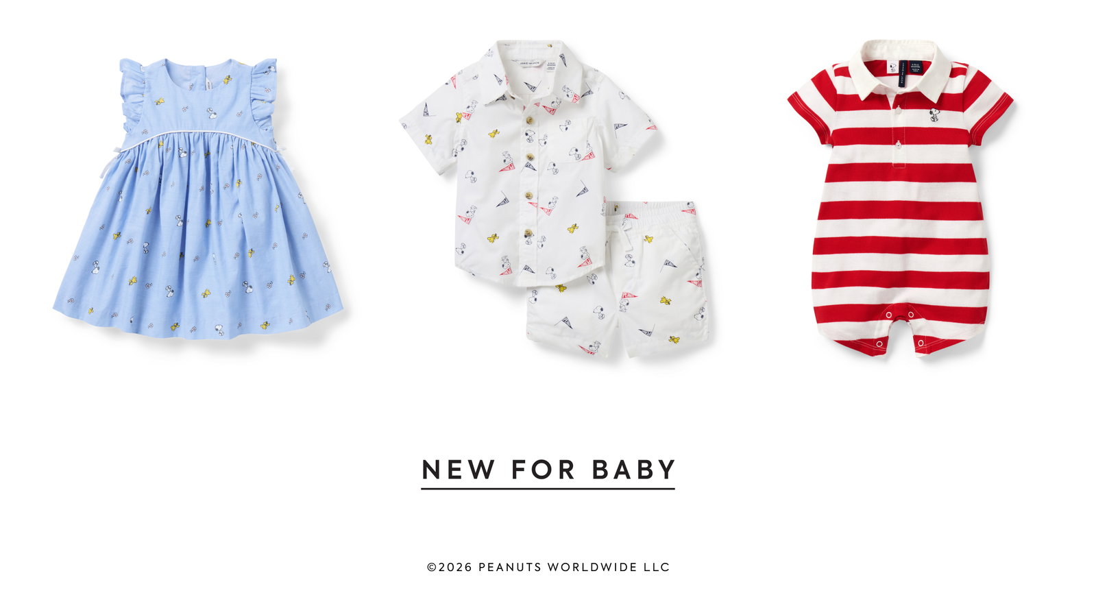 NEW FOR BABY - ©2026 PEANUTS WORLDWIDE LLC