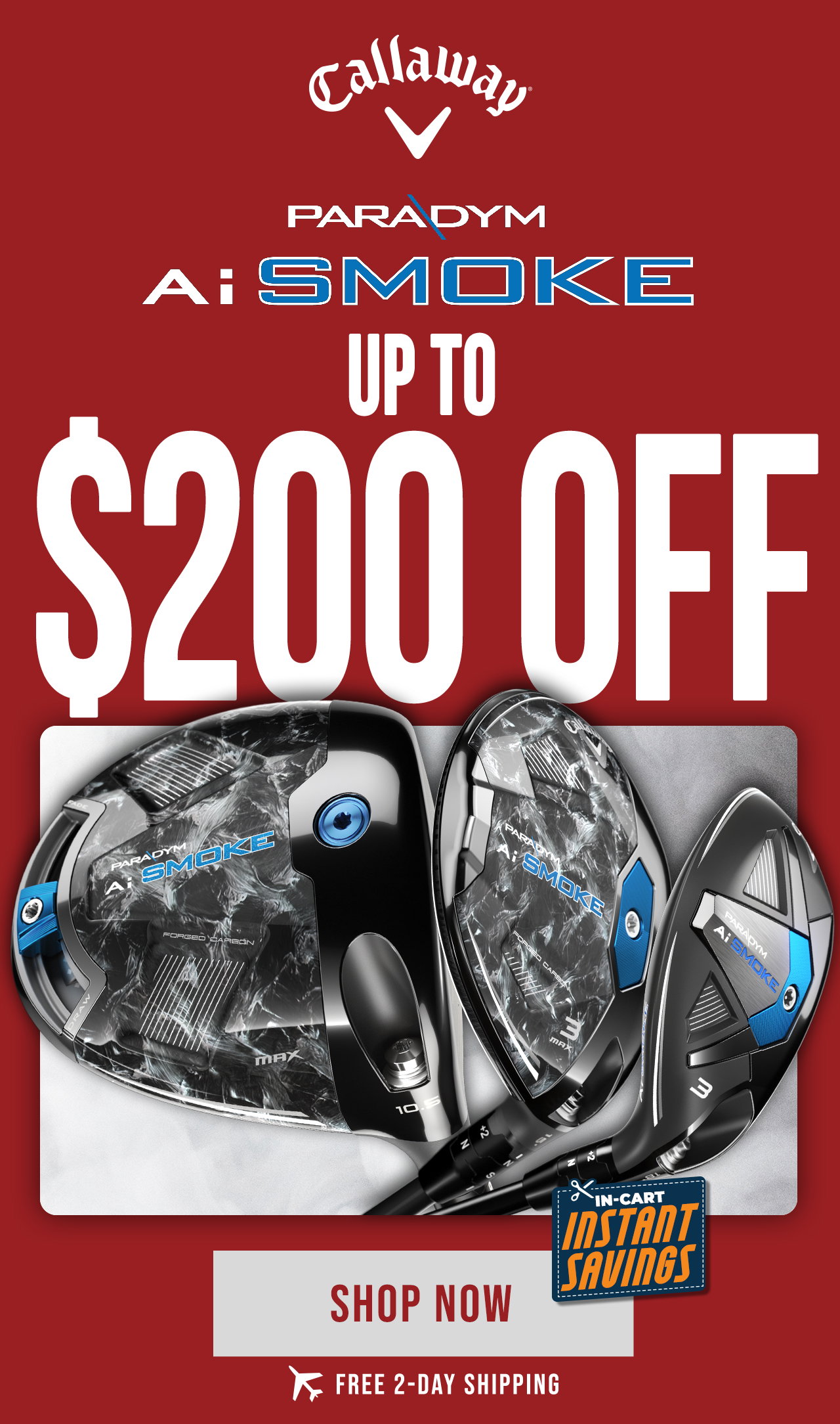 Callaway Paradym Ai Smoke Savings