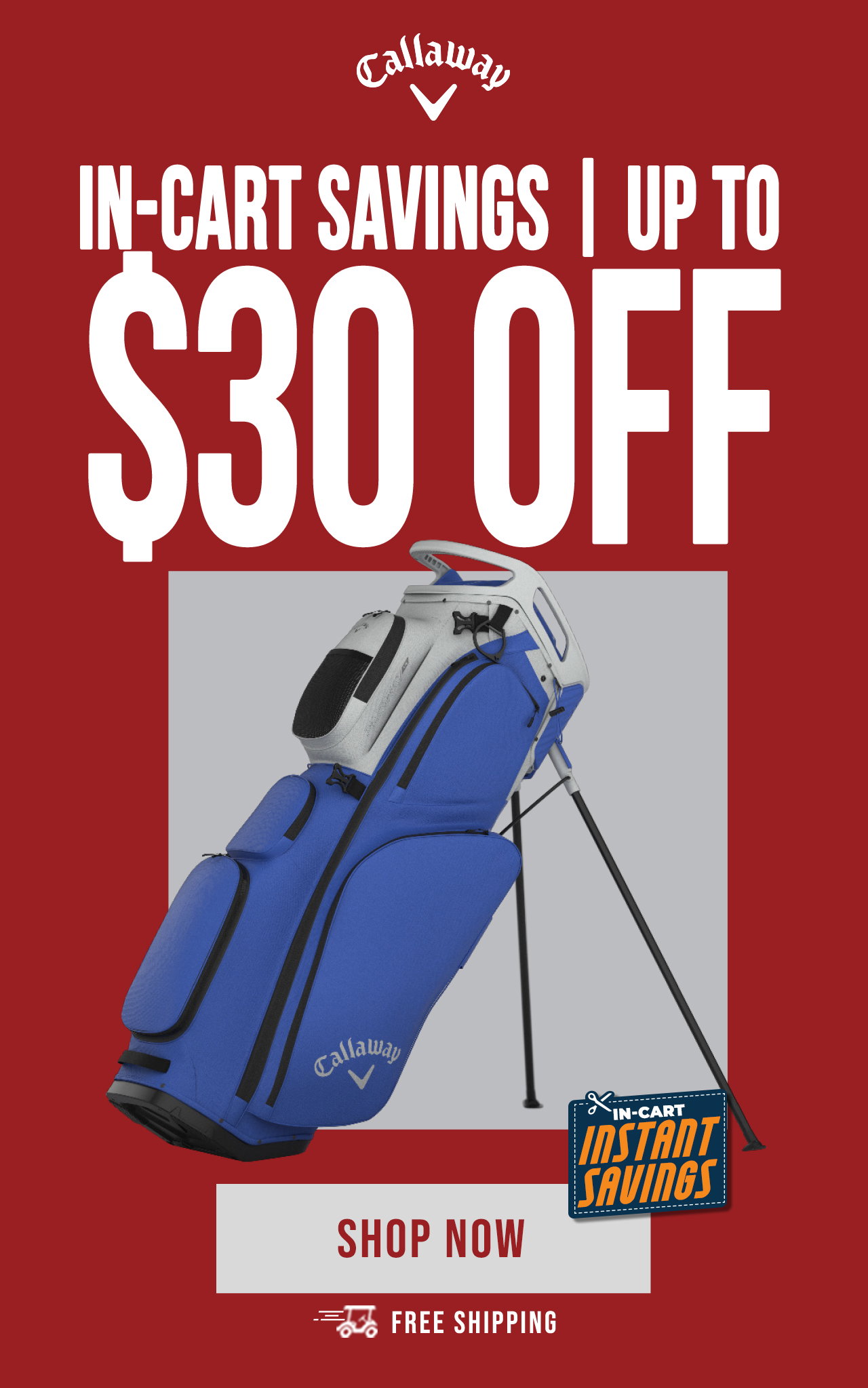 Callaway Golf Bags | Up To $30 OFF + Free Shipping