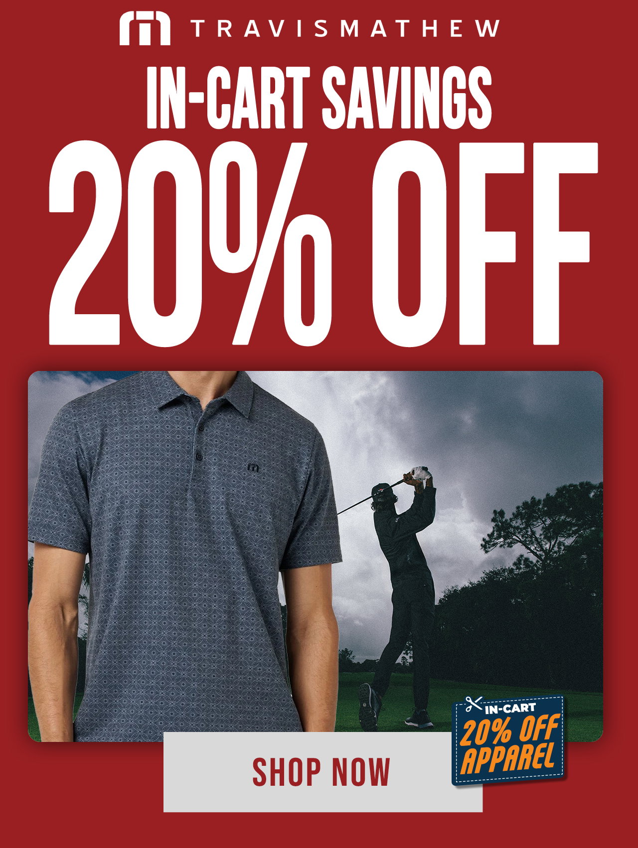 TravisMathew Apparel | 20% OFF