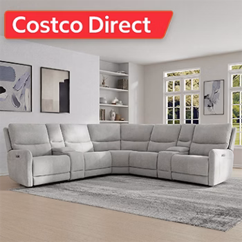 Torrence Fabric Power Reclining Sectional with Power Headrests & Lumbar