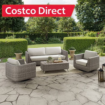 Thomasville Rala 4-piece Outdoor Patio Seating Set