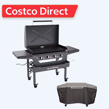 Blackstone 36” Omnivore Griddle with Hinged Hood and Soft Cover