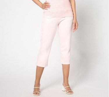 Belle by Kim Gravel Regular Flexibelle Capri Jeans