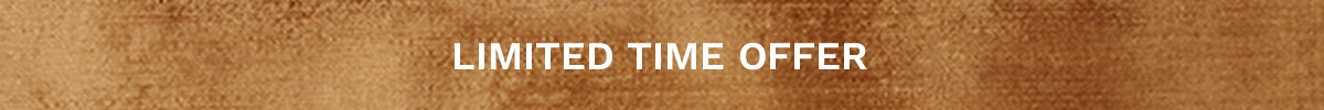 Limited time offer