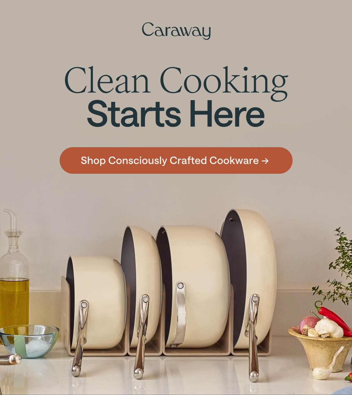 Clean Cooking Starts Here Shop Consciously Crafted Cookware → 