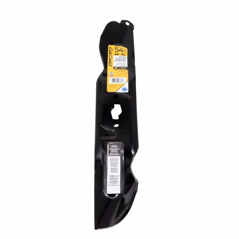 Image of a Cub Cadet blade. Click to shop blades.