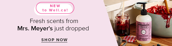 Fresh scents from Mrs. Meyer's just dropped 