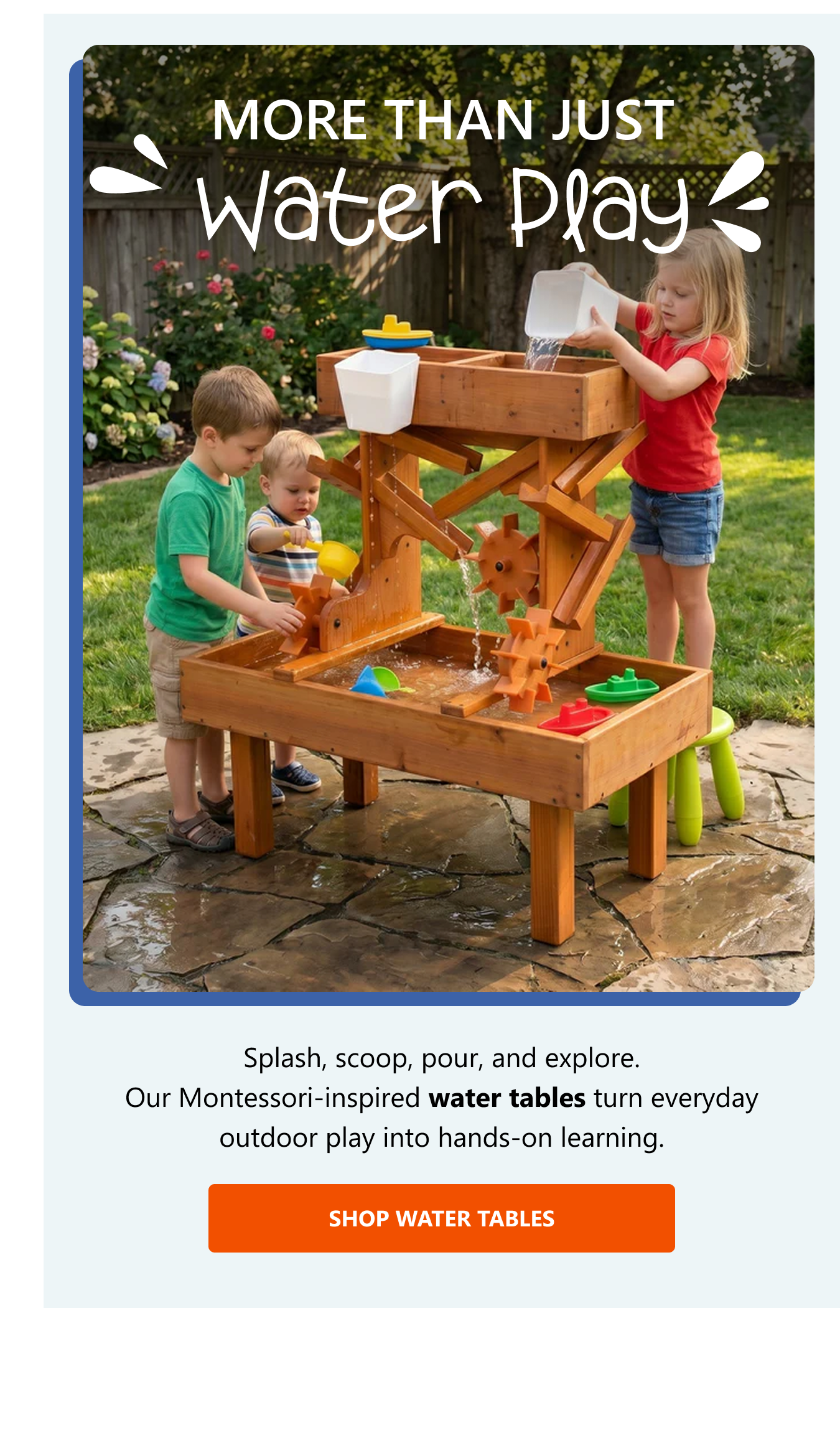 Shop Water Tables