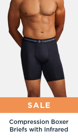 SALE COMPRESSION BOXER BRIEFS WITH INFRARED