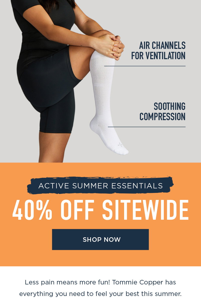 ACTIVE SUMMER ESSENTIALS 40% SAVINGS SITEWIDE SHOP NOW