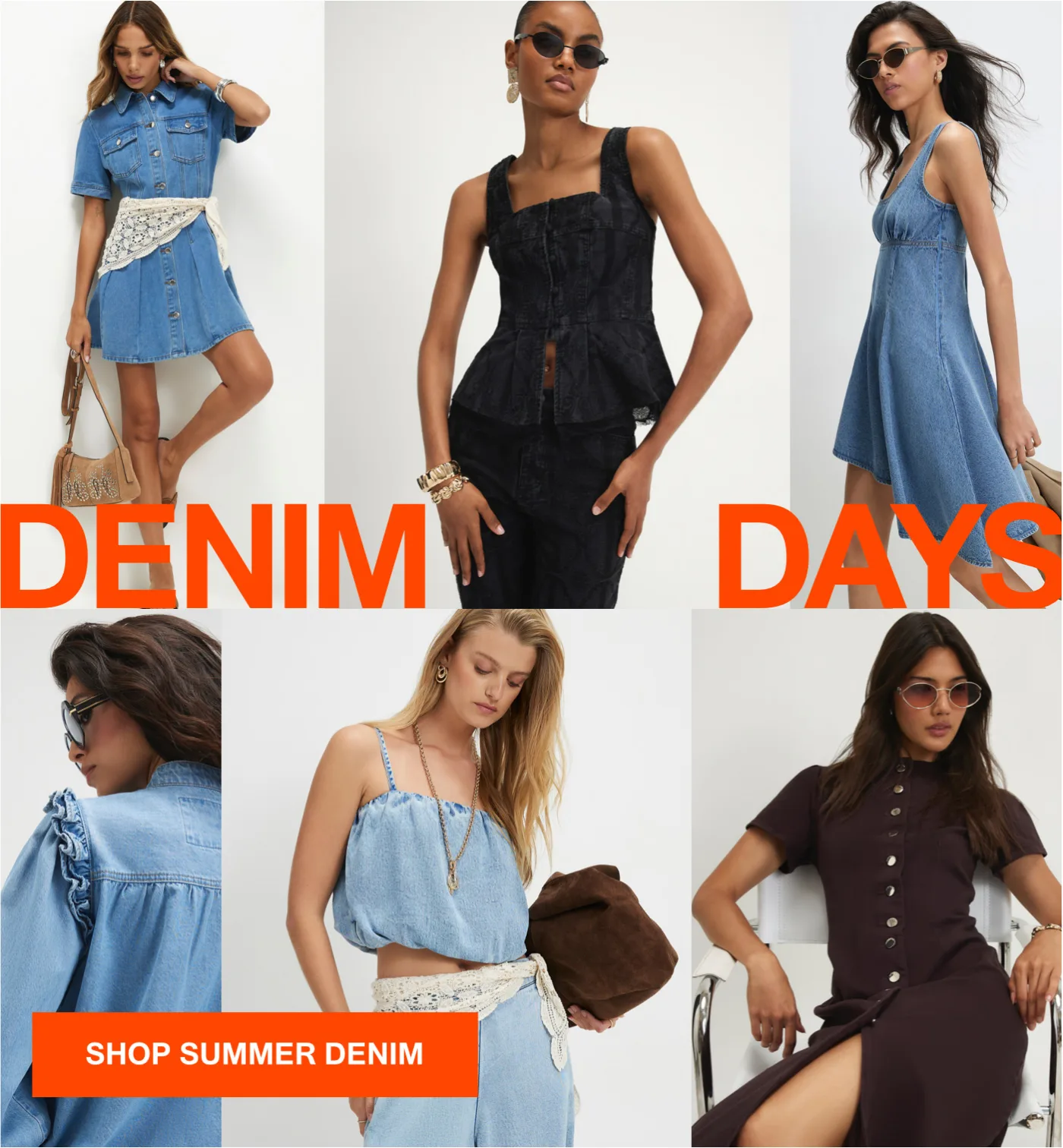 DENIM DAYS - SHOP SUMMER DENIM