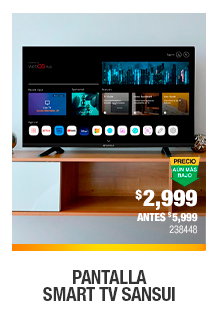 Pantalla Smart TV Sansui