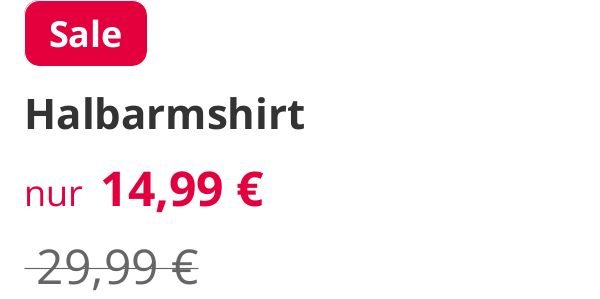 Preisanzeige der SALE Empfehlung 3