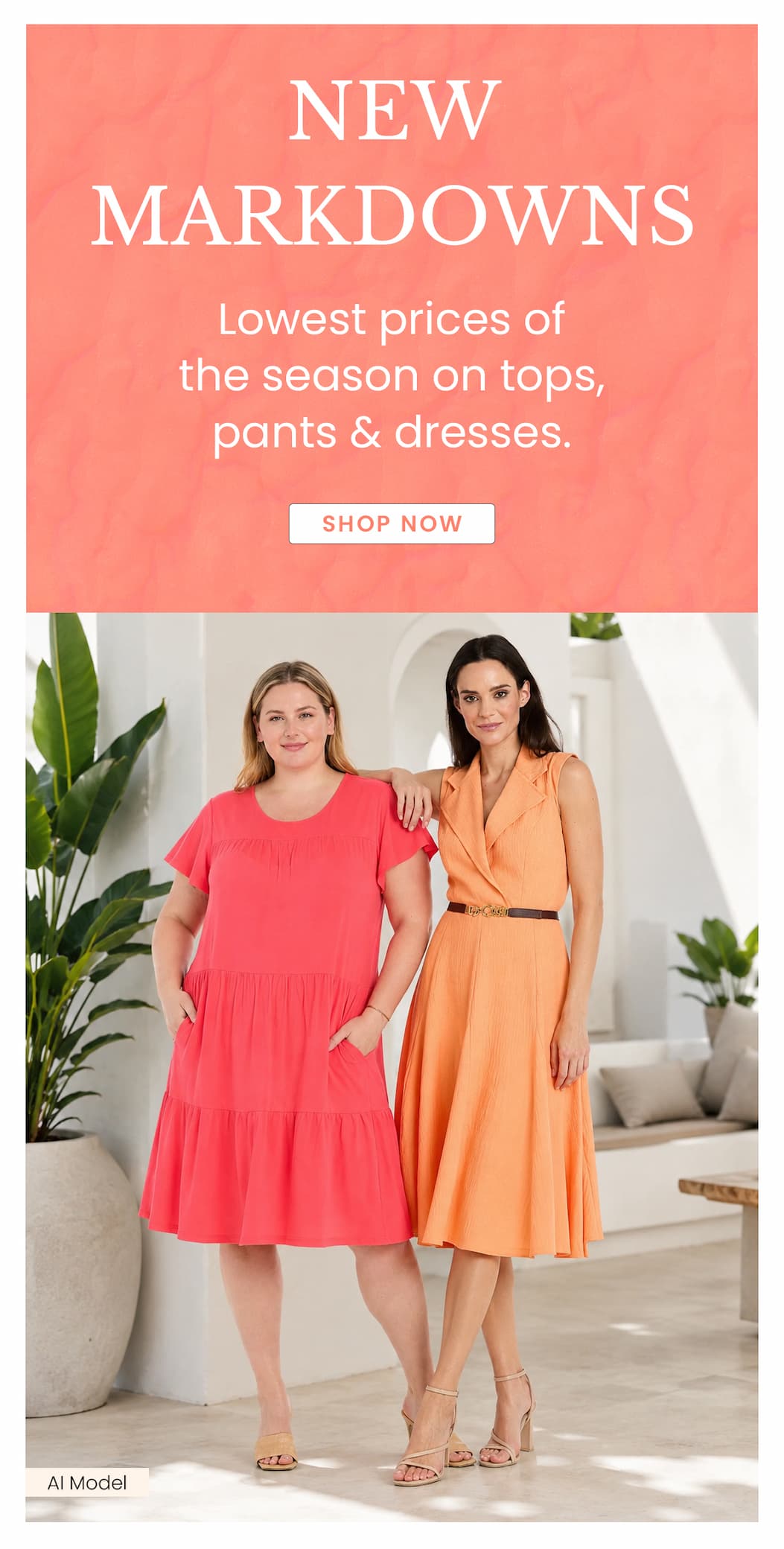 new markdowns