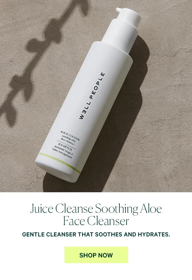 Juice Cleanse Soothing Aloe Face Cleanser  GENTLE CLEANSER THAT SOOTHES AND HYDRATES.  SHOP NOW