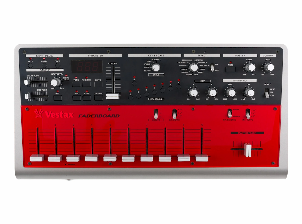 Vestax Faderboard Sampler / Synthesizer