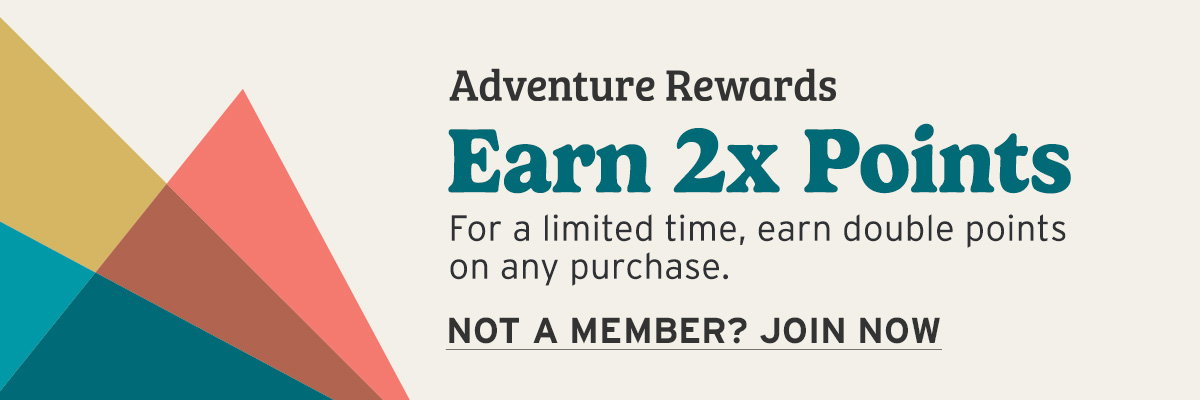 Adventure Rewards Earn 2x Points
