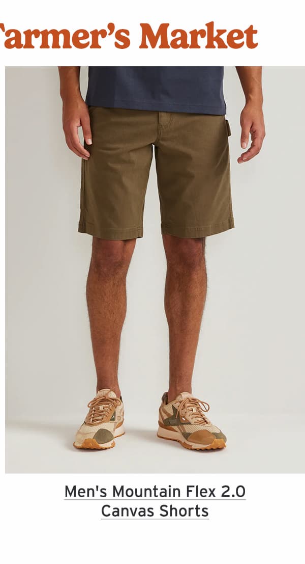 Men's Mountain Flex 2.0 Canvas Shorts