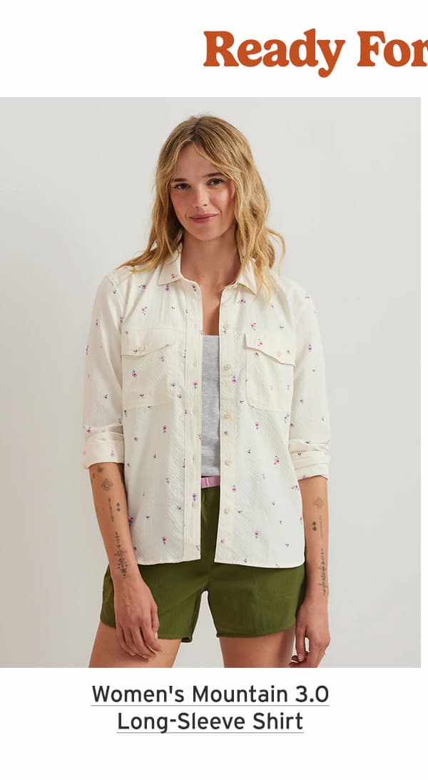 Women's Mountain 3.0 Long-Sleeve Shirt - Print