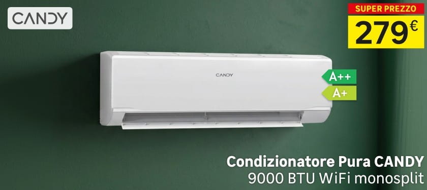 Condizionatore Pura CANDY. SUPER PREZZO 279 €