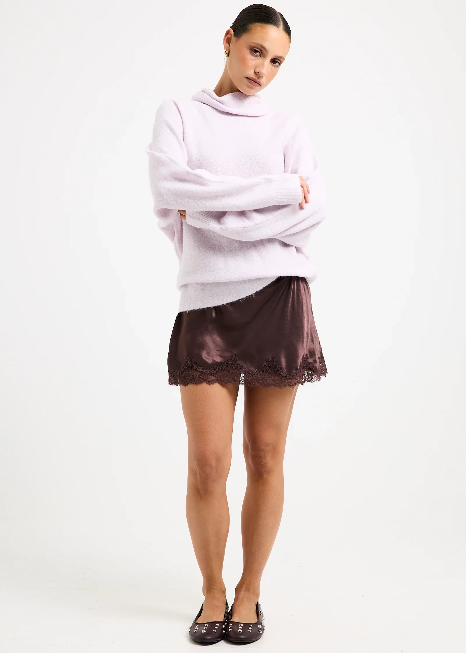Image of Joy Lace Mini Skirt