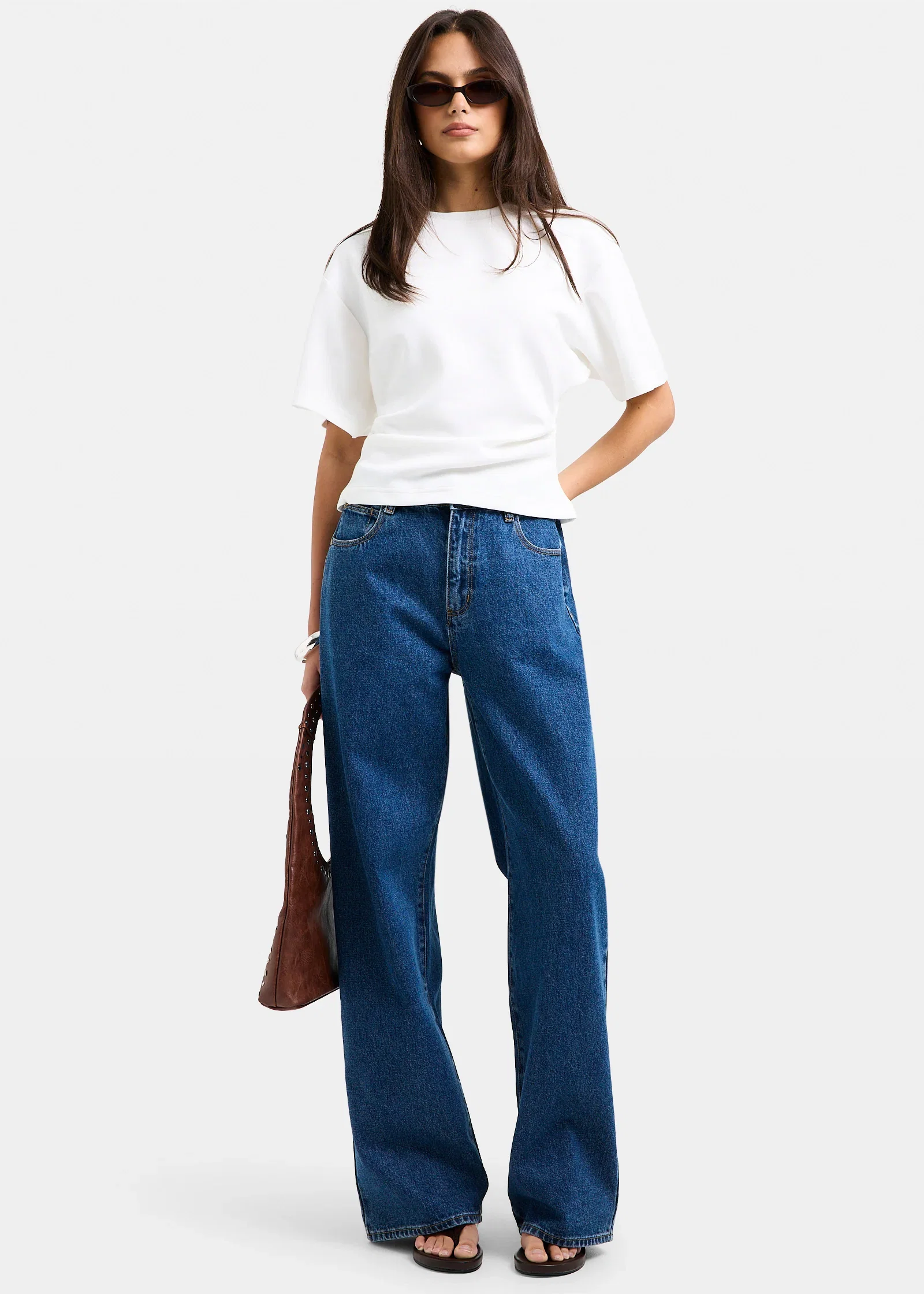 Image of 95 Mid Baggy Denim Jeans Bella