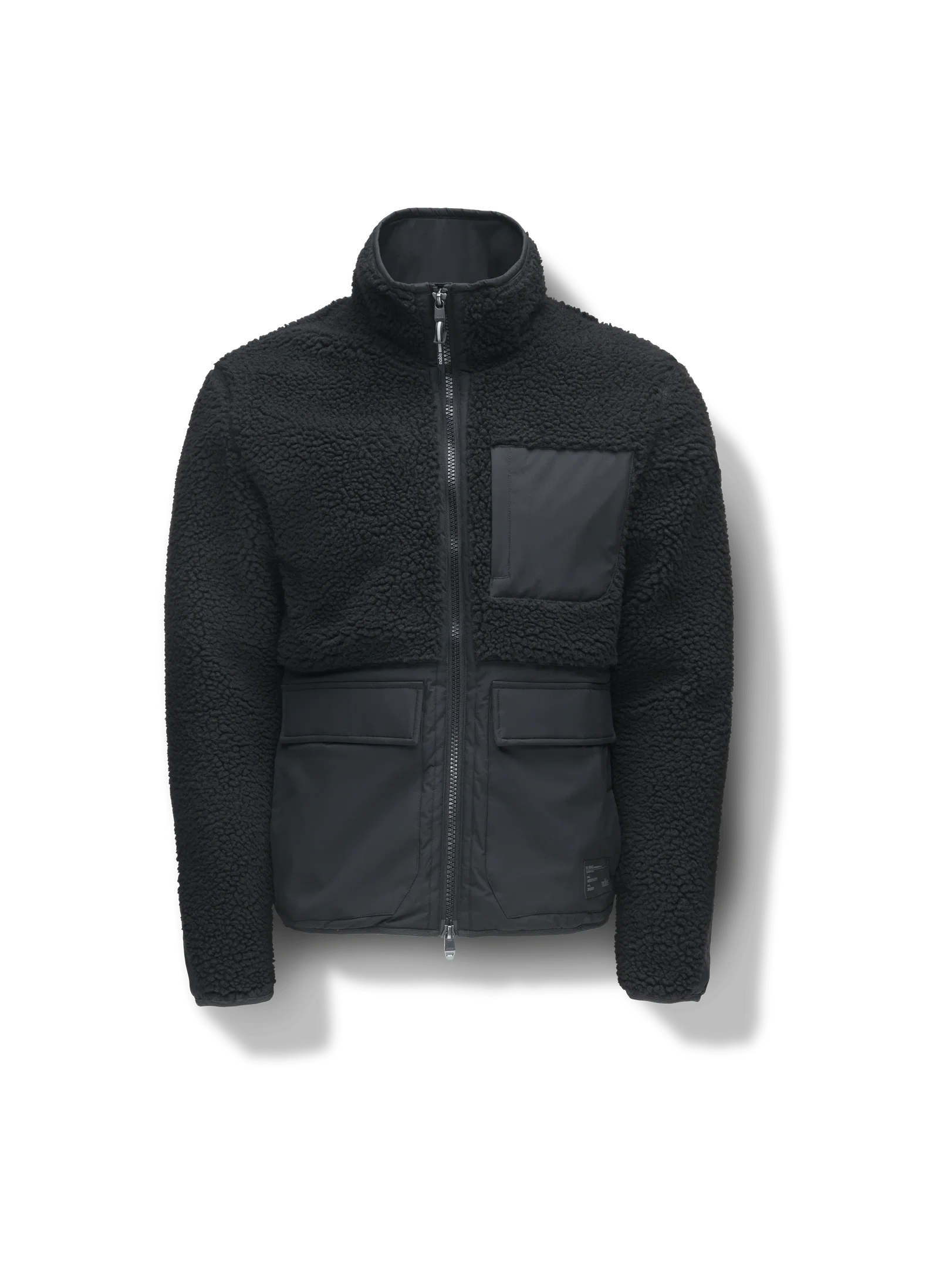 Image of Kepler Men's Berber Zip Front Sweater