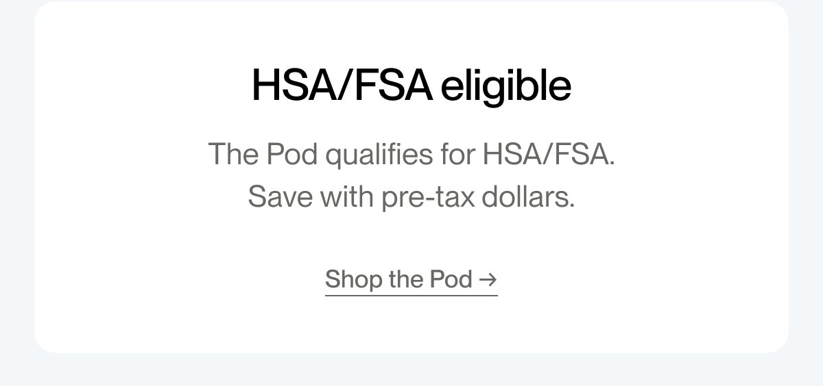 HSA/FSA eligible