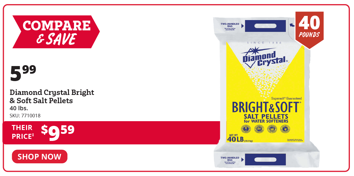 Diamond Crystal Salt Pellets