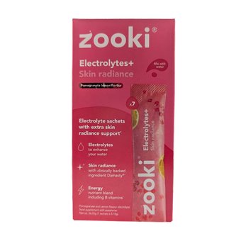 Zooki Electrolytes+ Skin Radiance 7 sachets