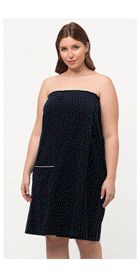 Badstof kilt, klittenbandsluiting, manchetten aan de achterkant