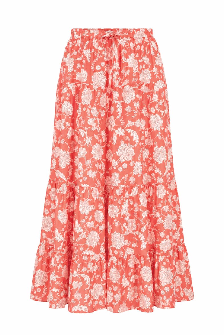 Tiered Ultra Maxi Skirt
