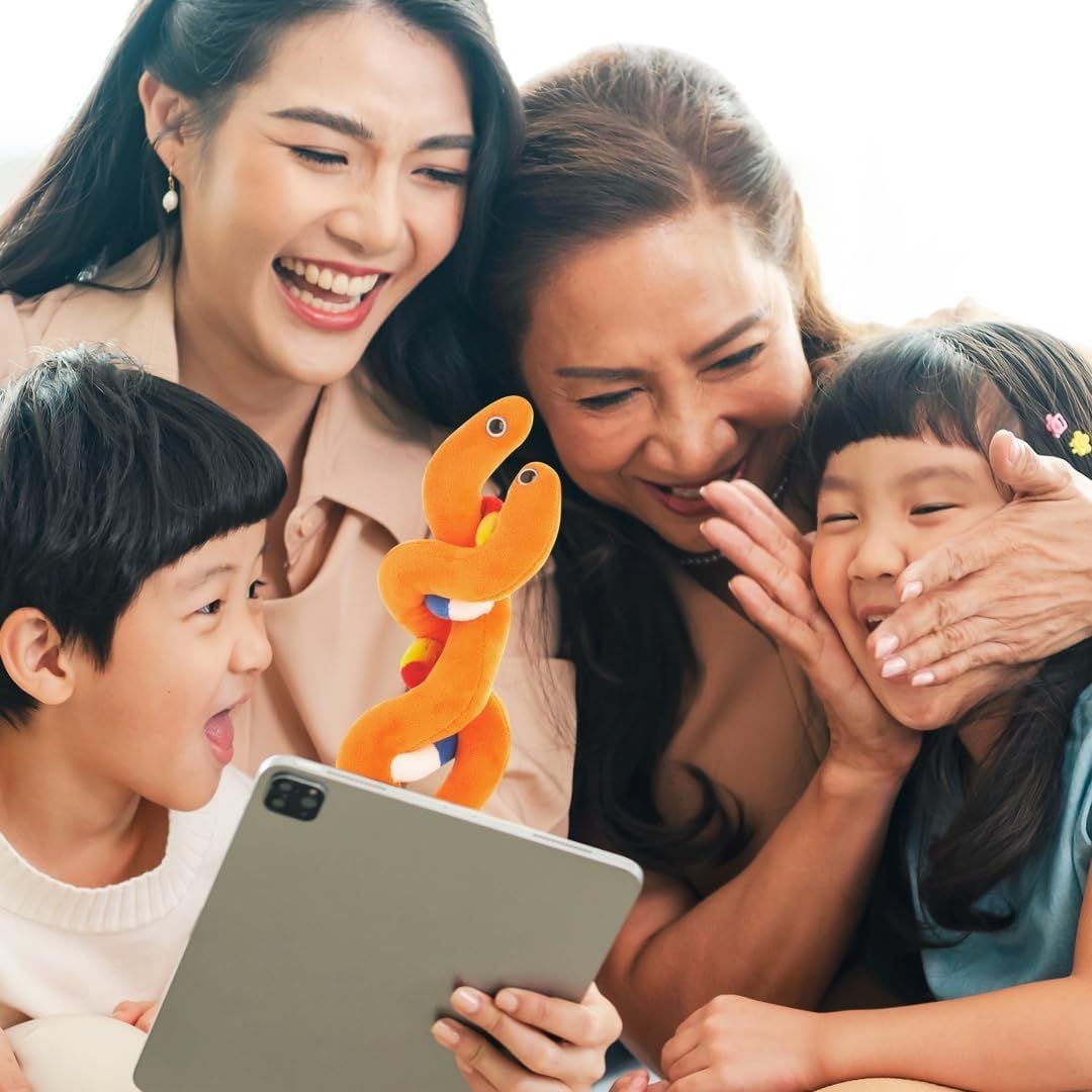 Family laughing DNA plush