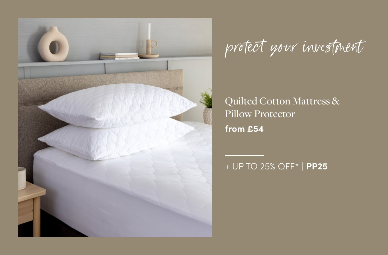 Quilted Cotton Mattress & Pillow Protector Bundles