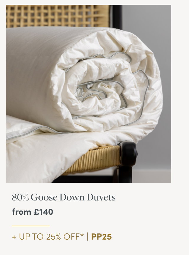 80% Goose Down Duvets