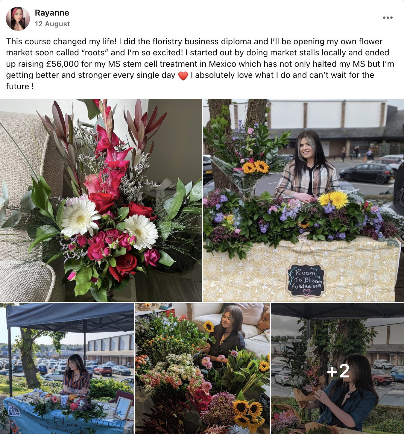 Student story from social media