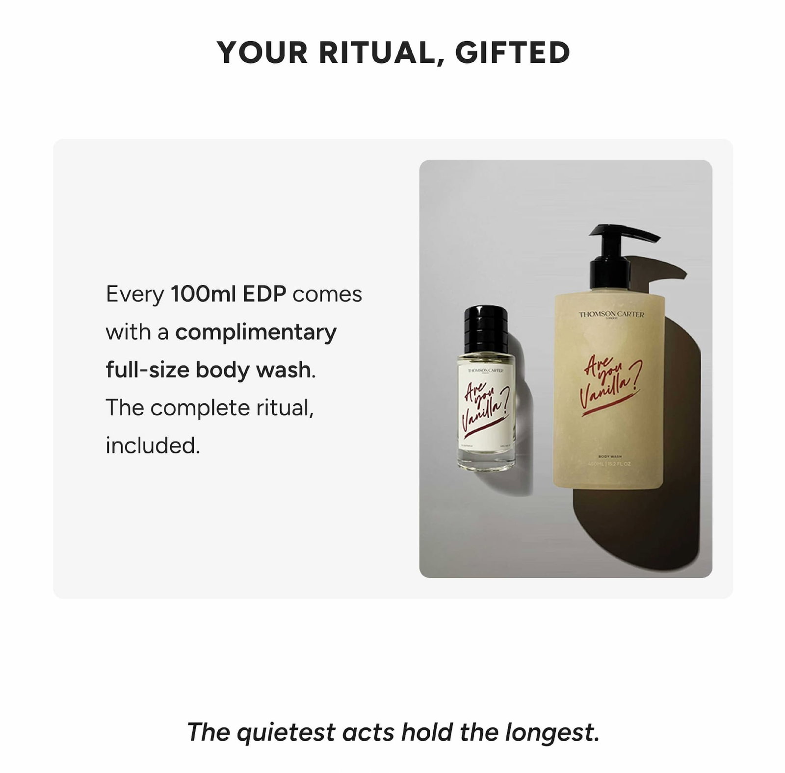 Your Ritual gifted