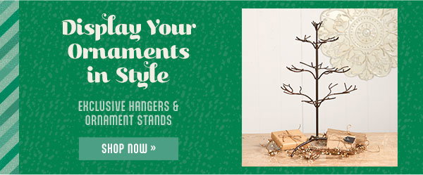 Display Your Ornaments in Style - Exclusive Hangers & Ornament Stands - Shop Now