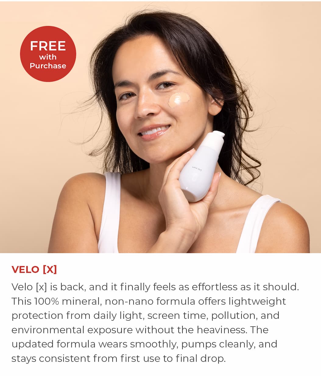 Velo [x] — FREE with Purchase