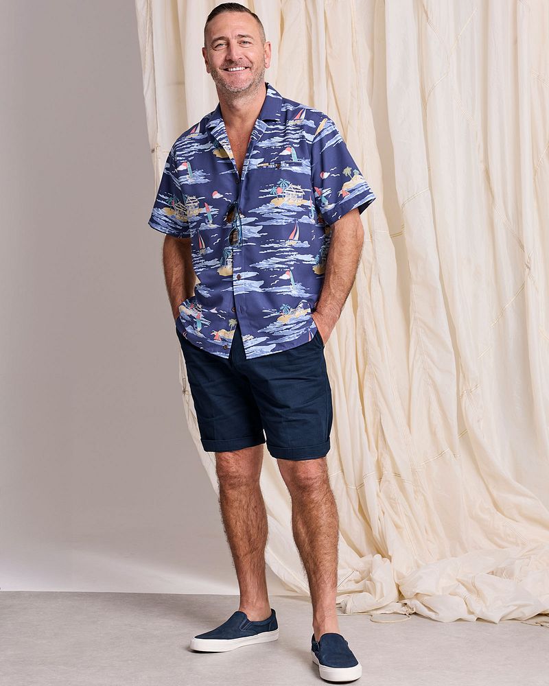 Short Sleeve Summer Print Soft Touch Shirt