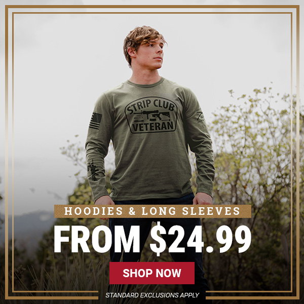 SHOP HOODIES & LONG SLEEVES FROM $24.99