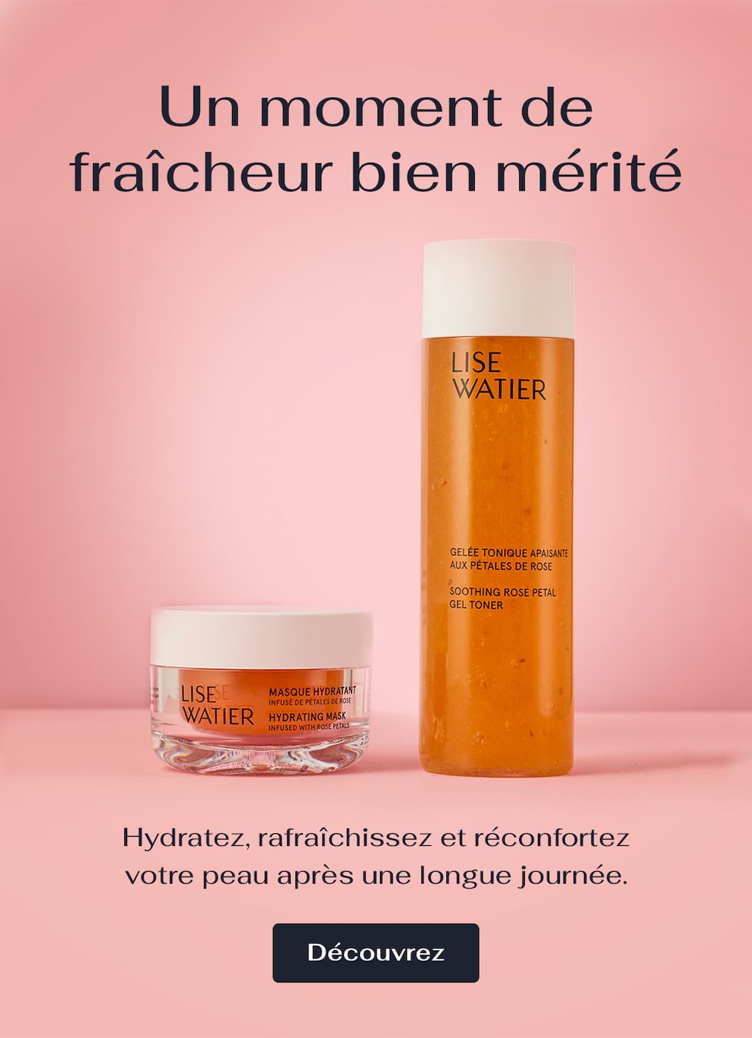 Un moment de fraîcheur bien mérité 