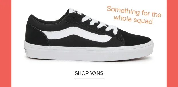 Something for the whole squad | Shop Vans