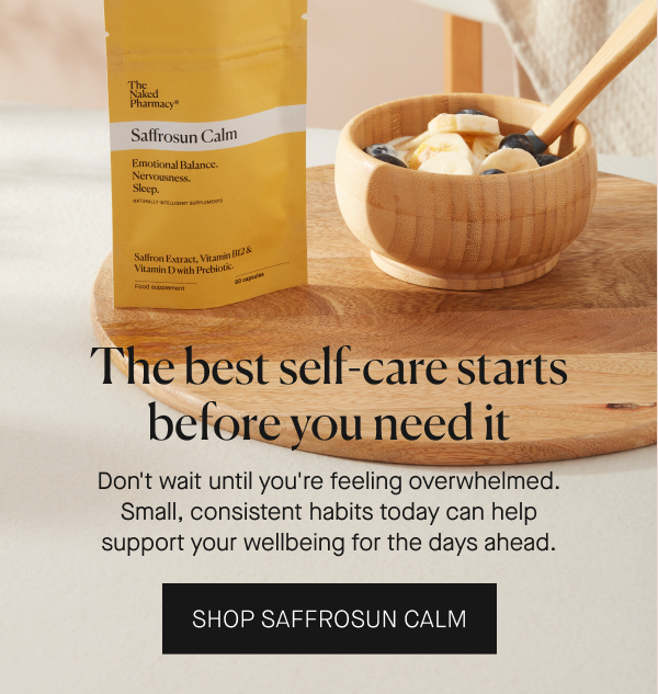 Saffrosun Calm for everyday emotional wellbeing support